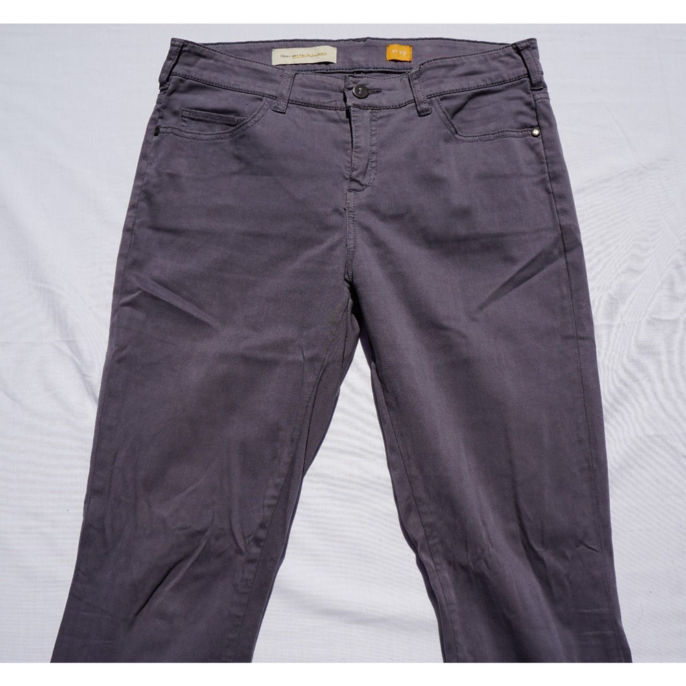 Pilcro And The Letterpress Serif Fit Jean Style Pants Zipper Ankle Size 29